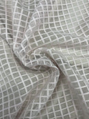 Organza Quadriculada