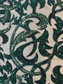 Tule Bordado HS 1612