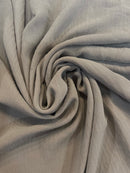 Crepe Georgete de Viscose - Vários tons