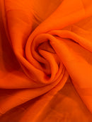 Crepe Georgete de Viscose - Vários tons