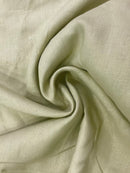 Linho Puro Verde - Vários tons