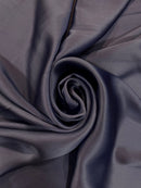 Cetim de Seda Azul - Vários tons