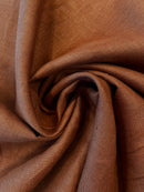 Linho Puro Marrom - Vários tons