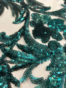 Tule Bordado HS 101-1