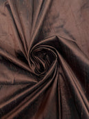 Shantung de Seda Marrom Changeant - Vários tons
