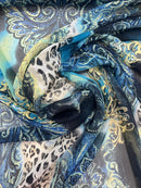 Crepe de Chine Estampado