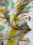 Chiffon de Seda Estampado II