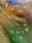 Musseline Devorê Seda Pura