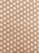 Crepe Georgete Poá Devorê