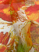 Chiffon de Seda Estampado III