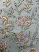 Tule Bordado GJ 2303