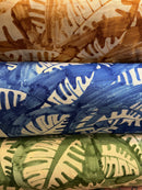 Linho Misto Estampa Folhas