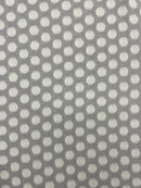 Crepe Georgete Poá Devorê