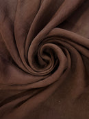 Chiffon de Seda Marrom - Vários tons