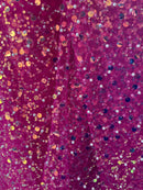 Tule Bordado Glamour Colorido