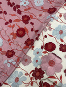 Renda Bordada Floral 3D II