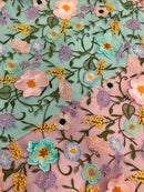 Renda Floral W0525