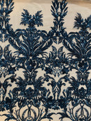 Tule Bordado HS 101-1