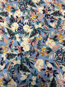 Linho Misto Estampado Bosque