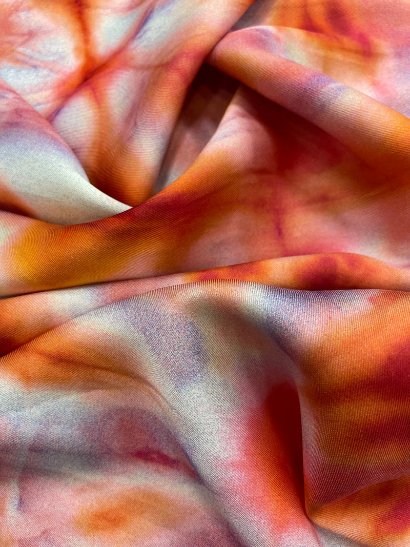 Crepe Estampado Abstrato