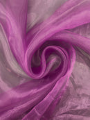 Organza Cristal Roxo - Vários tons