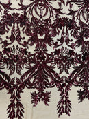 Tule Bordado HS 101-1