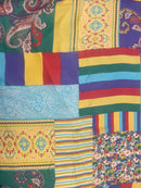 Georgete Estampado Seda Pura