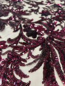 Tule Bordado HS 101-1