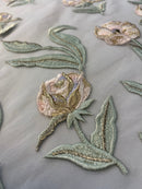 Tule Bordado GJ 2303