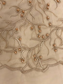 Renda Bordada Floral (1,8m)