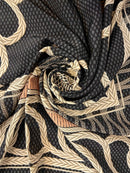 Crepe de Chine Lenço (100cm)