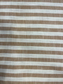 Linho Misto Estampado Listrado