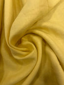 Linho Puro Amarelo - Vários tons