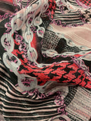 Crepe Georgete Estampado Bling