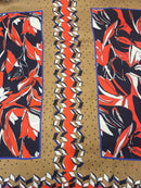 Viscose Acetinada Estampada Lenço (0,80m)