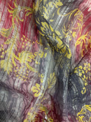 Chiffon de Seda Devorê