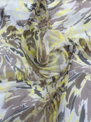Chiffon de Seda Estampado