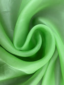 Gazar de Seda Verde - Vários tons