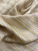 Linho Misto Estampado Listrado