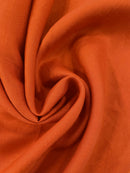 Linho Puro Laranja - Vários tons