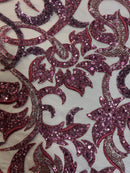 Tule Bordado HS 1612