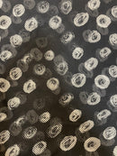 Chiffon Estampado Pixel