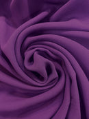 Crepe Georgete de Viscose - Vários tons