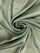 Cetim de Seda Verde - Vários tons