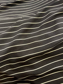 Georgete Estampado Seda Pura Listrado