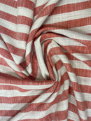 Linho Misto Estampado Listrado