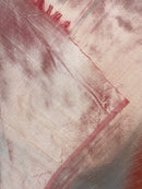 Shantung de Seda Vermelho Changeant - Vários tons