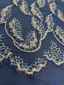 Tule Bordado TP 4203