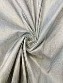 Shantung de Seda Prata Changeant
