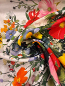 Linho Puro Estampado Feliz